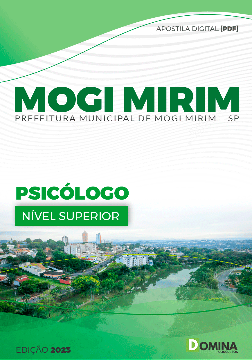 Apostila Concurso Pref Mogi Mirim SP 2023 Psicólogo