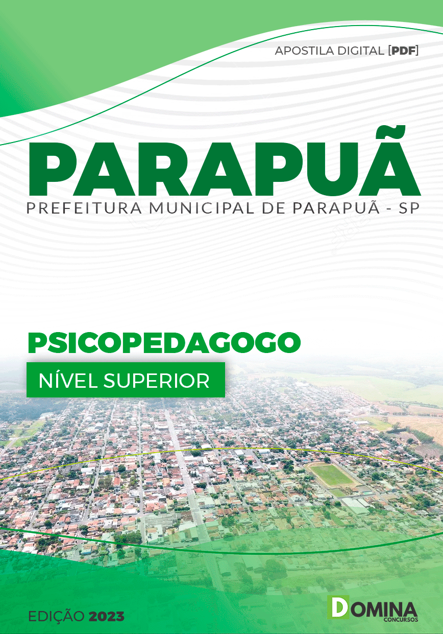 Apostila Concurso Pref Parapuã SP 2023 Psicopedagogo
