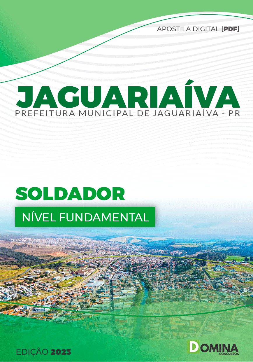 Apostila Concurso Pref Jaguariaíva PR 2023 Soldador