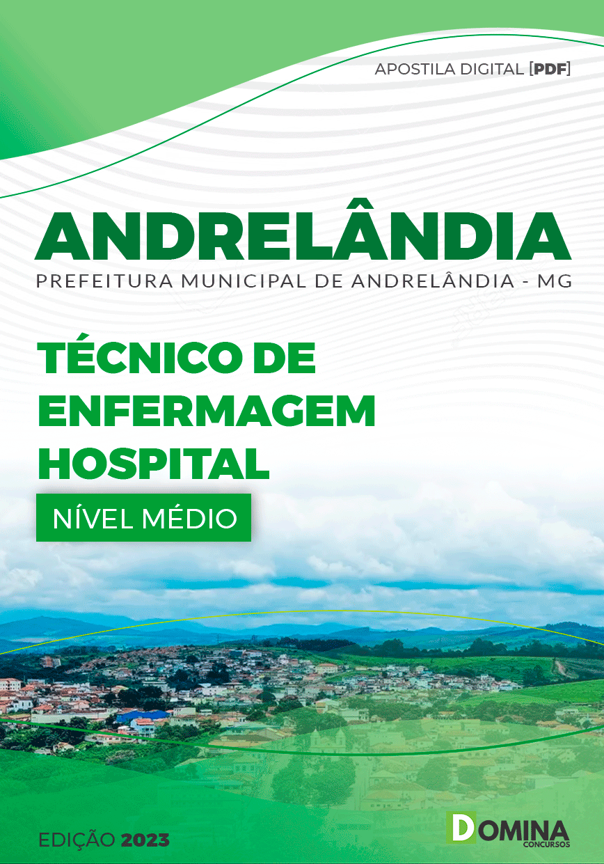 Apostila Pref Andrelândia MG 2023 Técnico Enfermagem Hospitalar