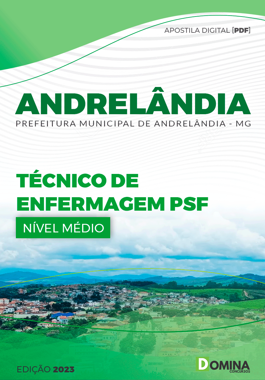 Apostila Pref Andrelândia MG 2023 Técnico Enfermagem PSF