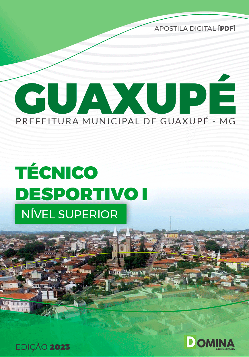 Apostila Concurso Pref Guaxupé MG 2023 Técnico Desportivo I