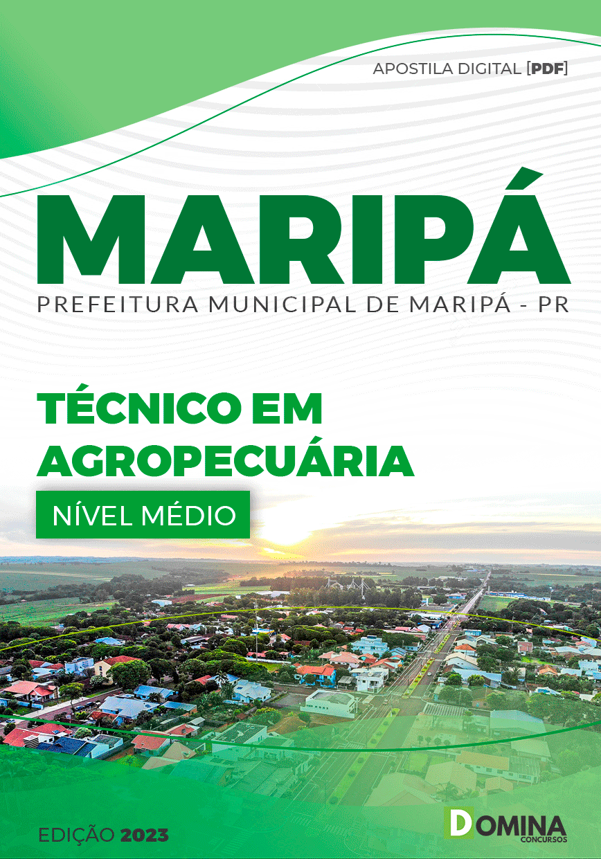 Apostila Concurso Pref Maripá PR 2023 Técnico Agropecuária
