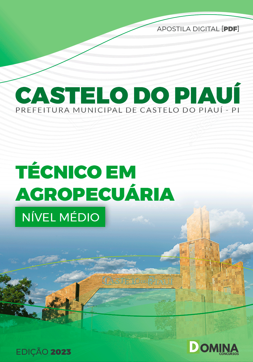 Apostila Pref Castelo do Piauí PI 2023 Técnico Agropecuária
