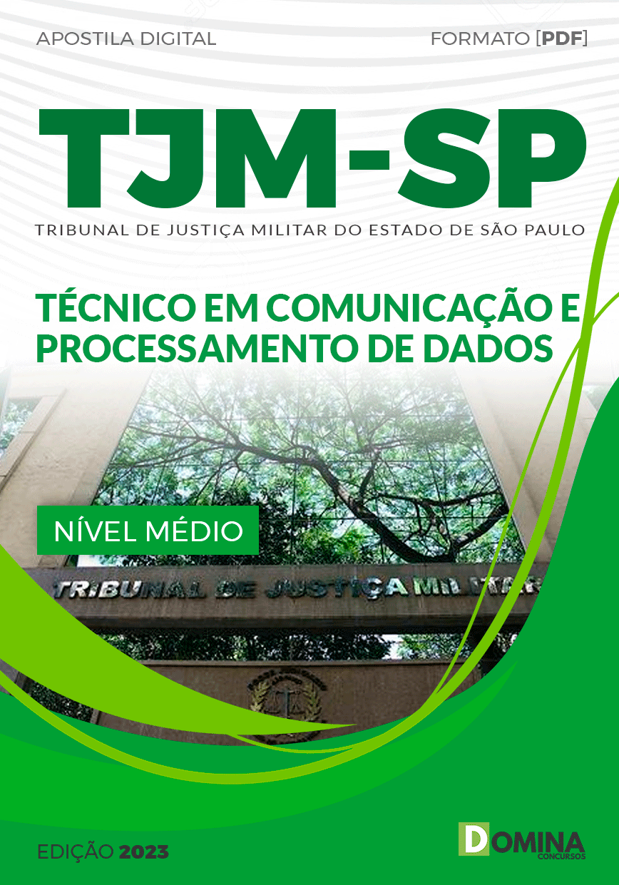 Apostila Concurso TJM SP 2023 Técnico Comunicação