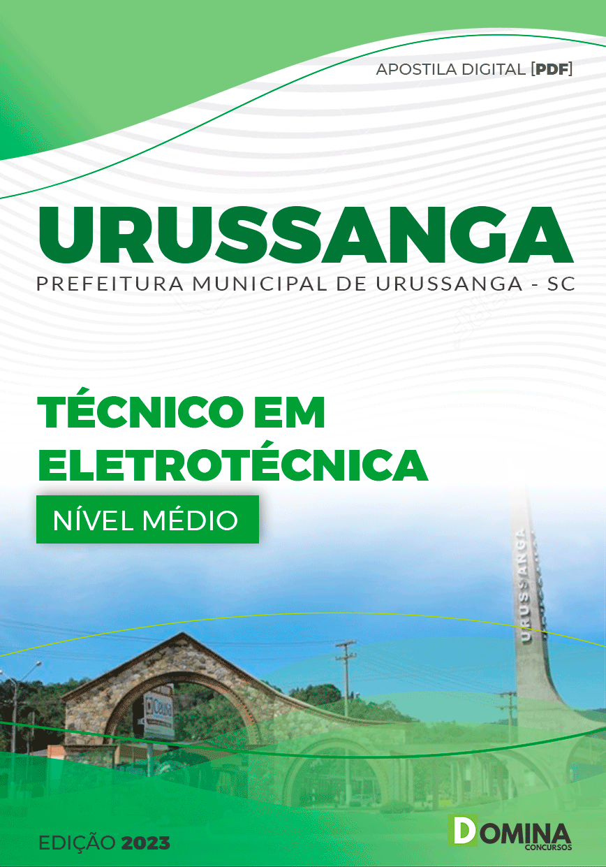 Apostila Concurso Pref Urussanga SC 2023 Técnico Eletrotécnico