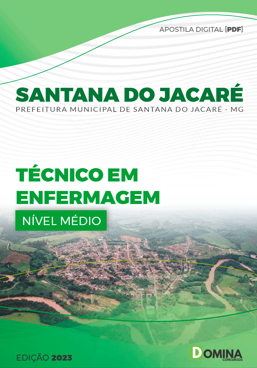 Apostila Pref Santana Jacaré MG 2023 Técnico Enfermagem