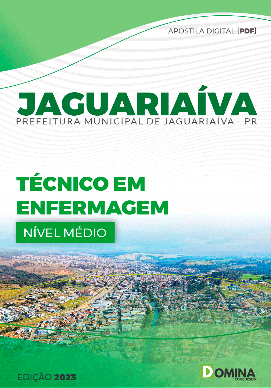 Apostila Concurso Pref Jaguariaíva PR 2023 Técnico Enfermagem