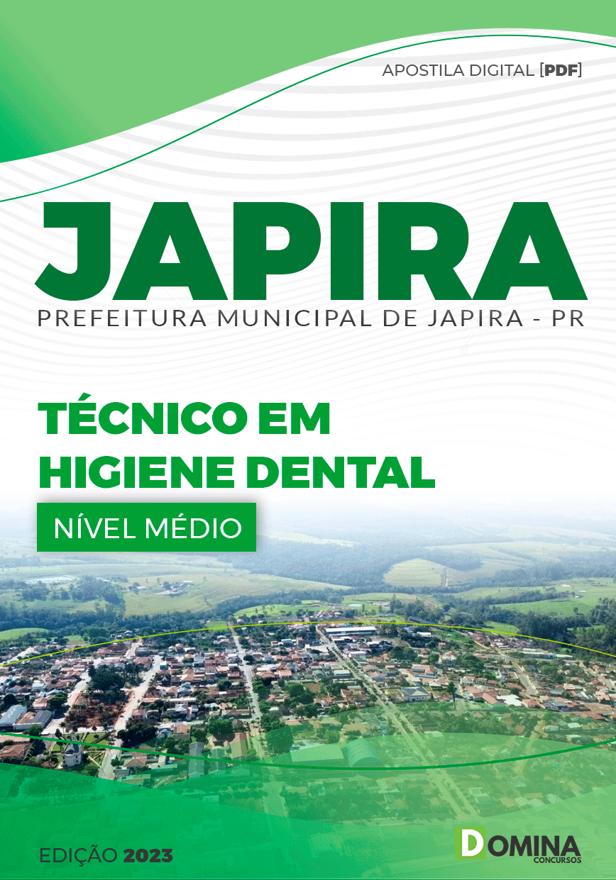 Apostila Concurso Pref Japira PR 2023 Técnico Higiene Dental