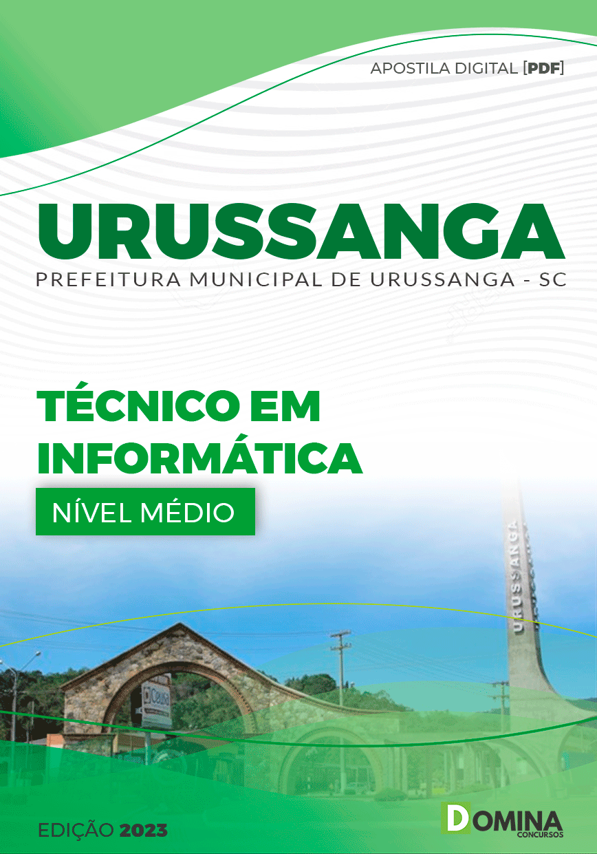 Apostila Concurso Pref Urussanga SC 2023 Técnico Informática