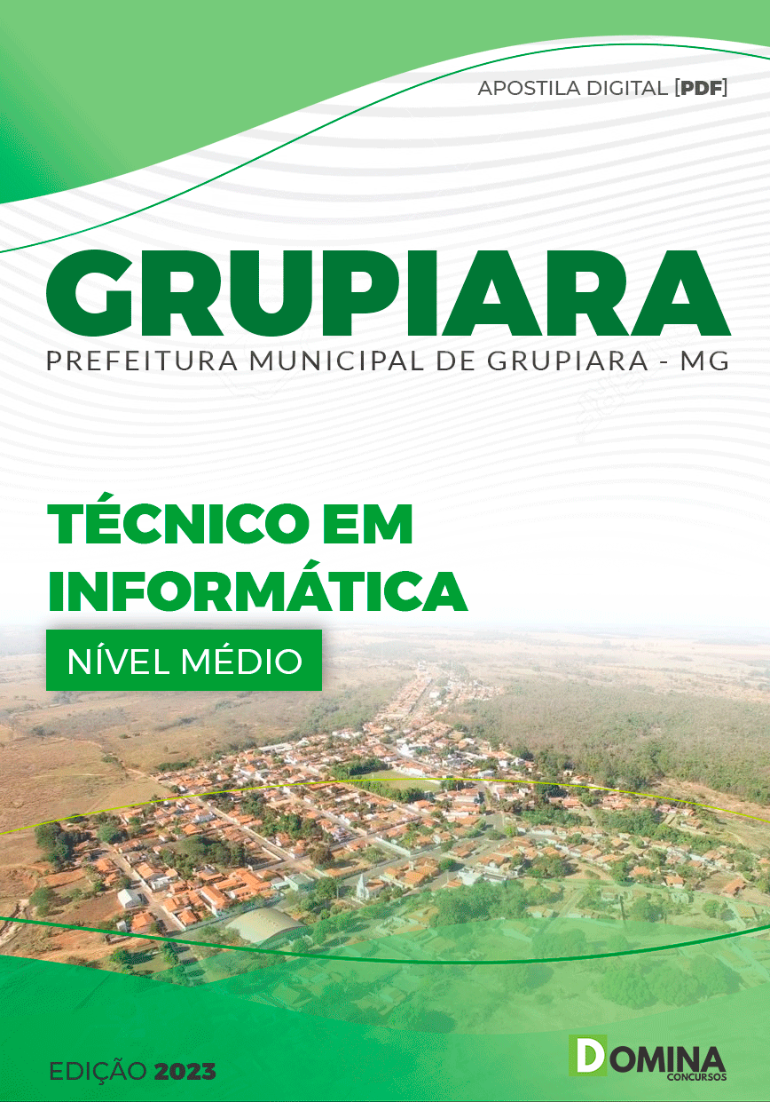 Apostila Concurso Pref Grupiara MG 2023 Técnico Informática