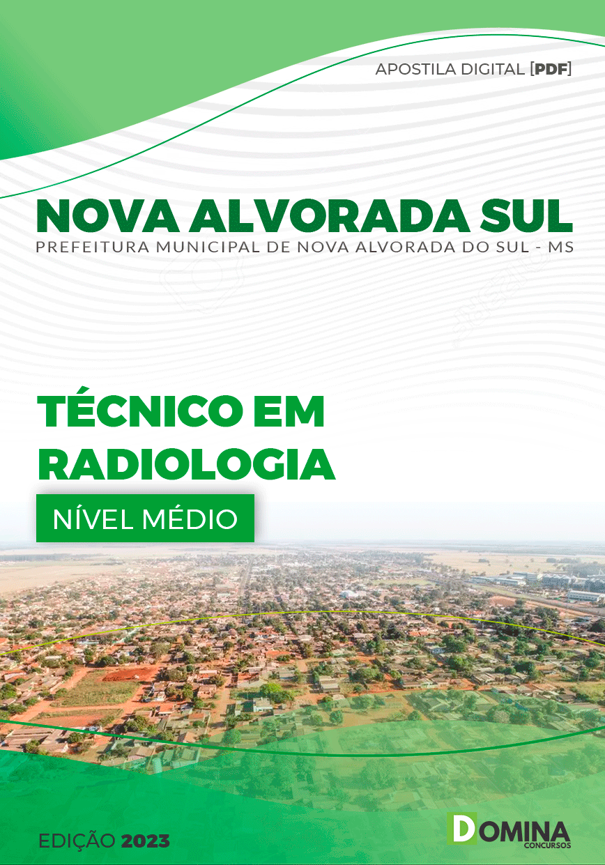 Apostila Pref Nova Alvorada Sul MS 2023 Técnico Radiologia