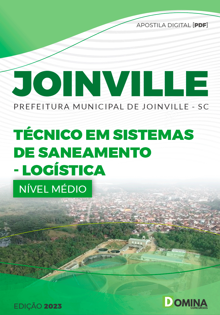 Apostila Pref Joinville SC 2023 Técnico Saneamento Logística