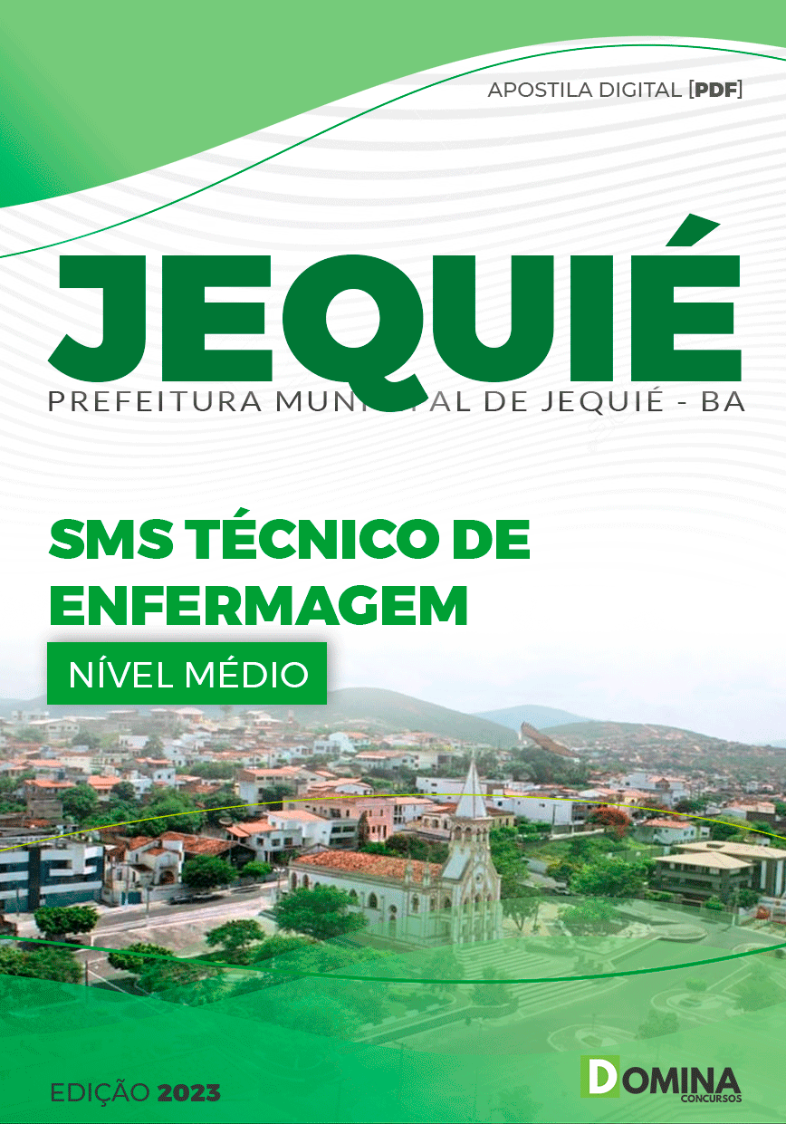 Apostila Digital Pref Jequié BA 2023 Técnico Enfermagem SMS