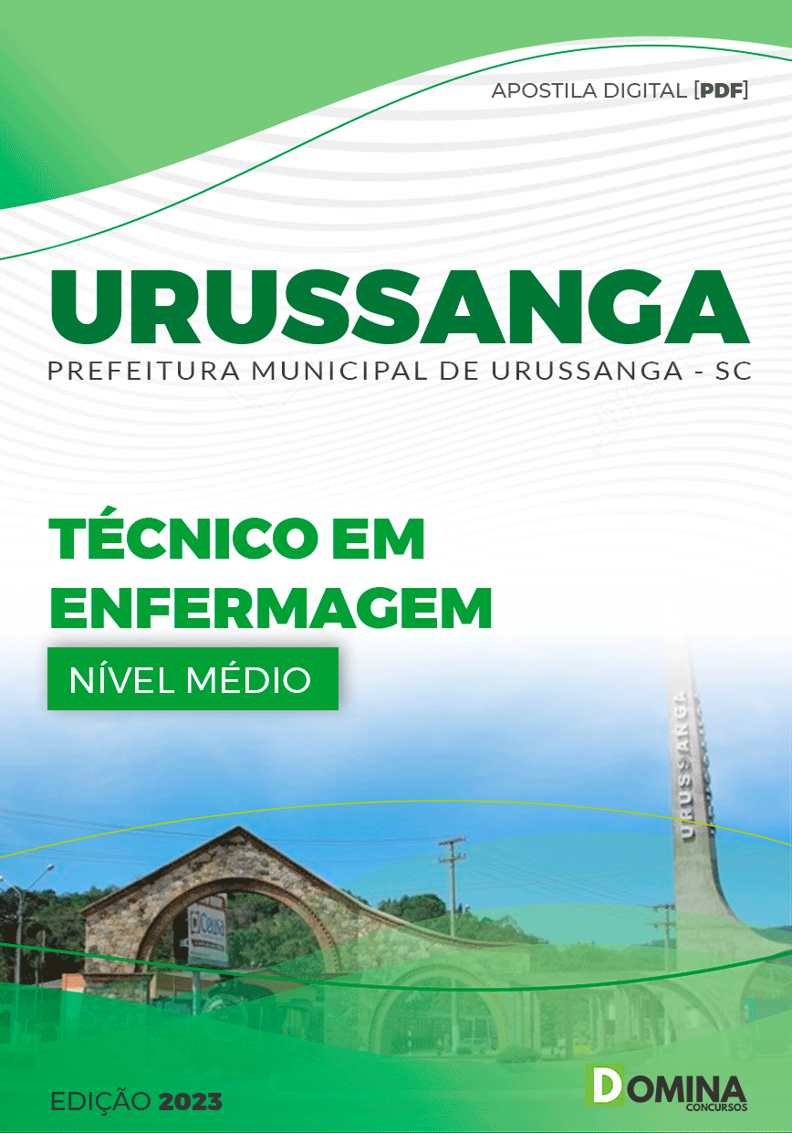 Apostila Concurso Pref Urussanga SC 2023 Técnico Enfermagem