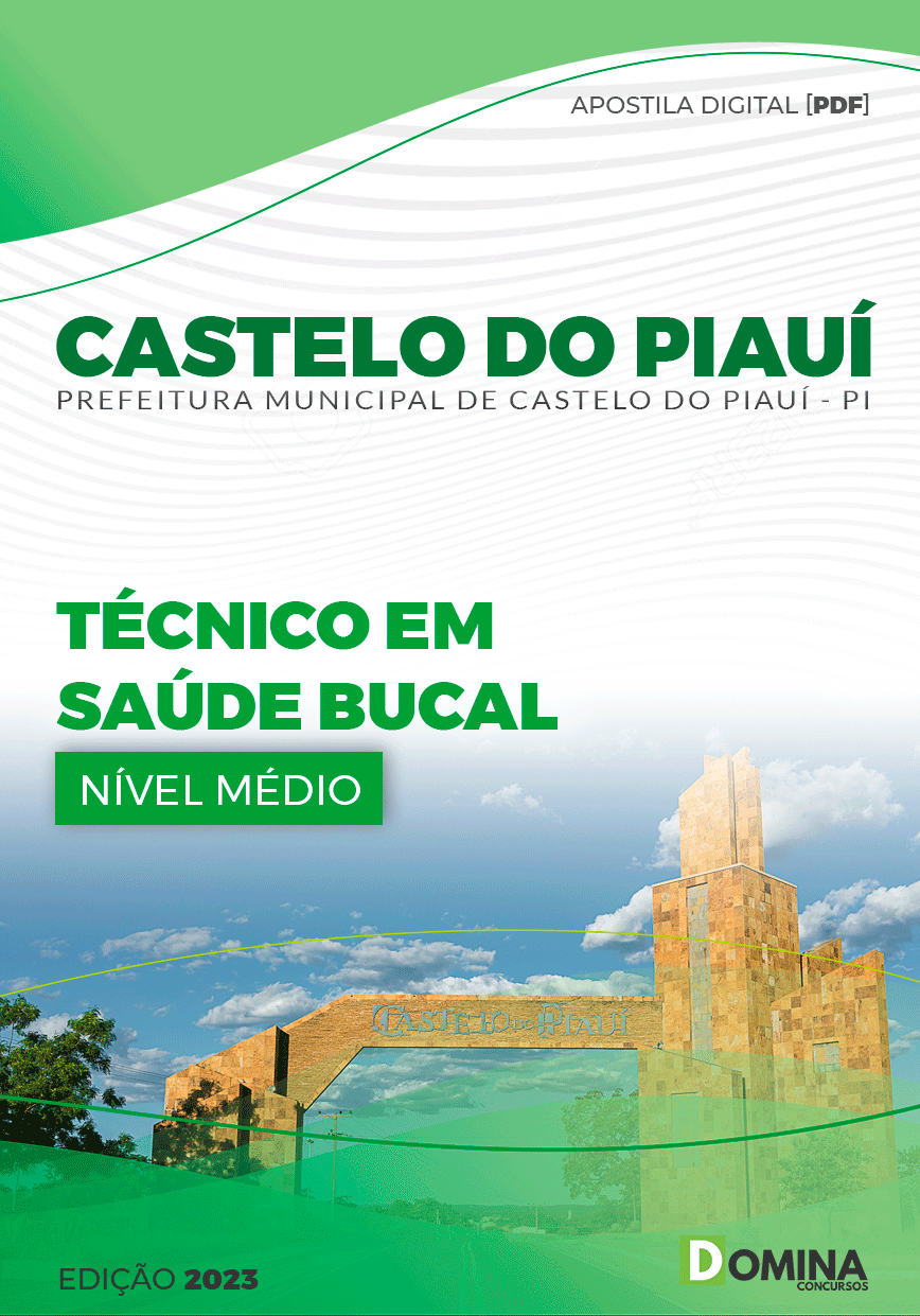Apostila Pref Castelo do Piauí PI 2023 Técnico Saúde Bucal