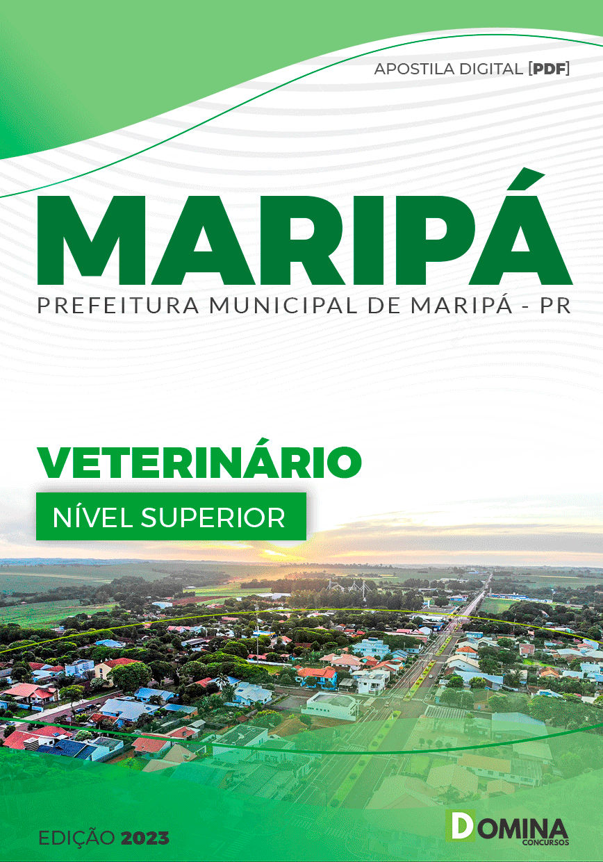 Apostila Concurso Pref Maripá PR 2023 Veterinário