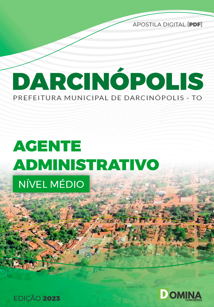 Apostila Pref Darcinópolis TO 2023 Agente Administrativo