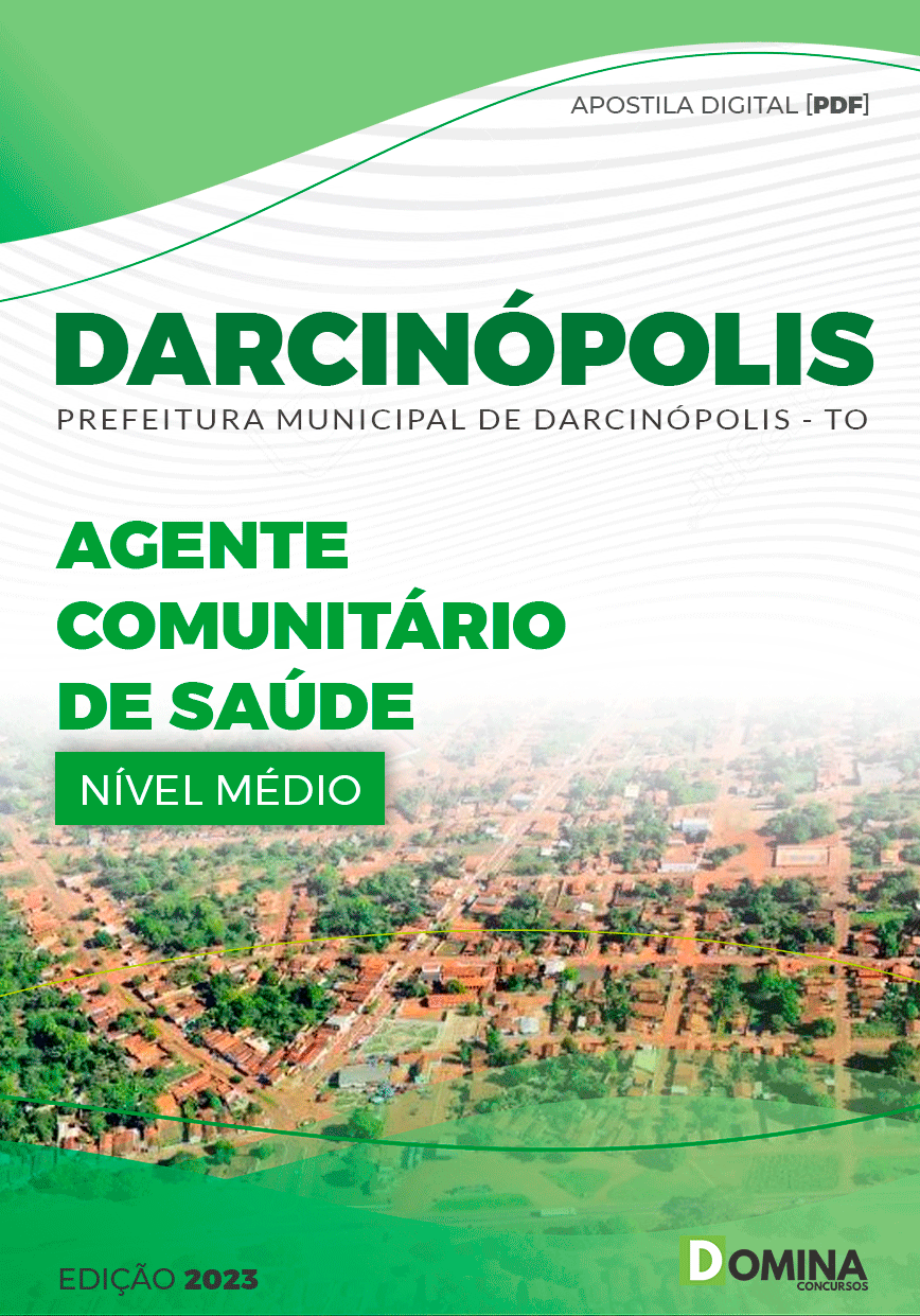 Apostila Pref Darcinópolis TO 2023 Agente Comunitário Saúde