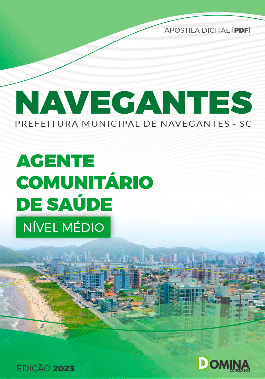 Apostila Pref Navegantes SC 2023 Agente Comunitário Saúde