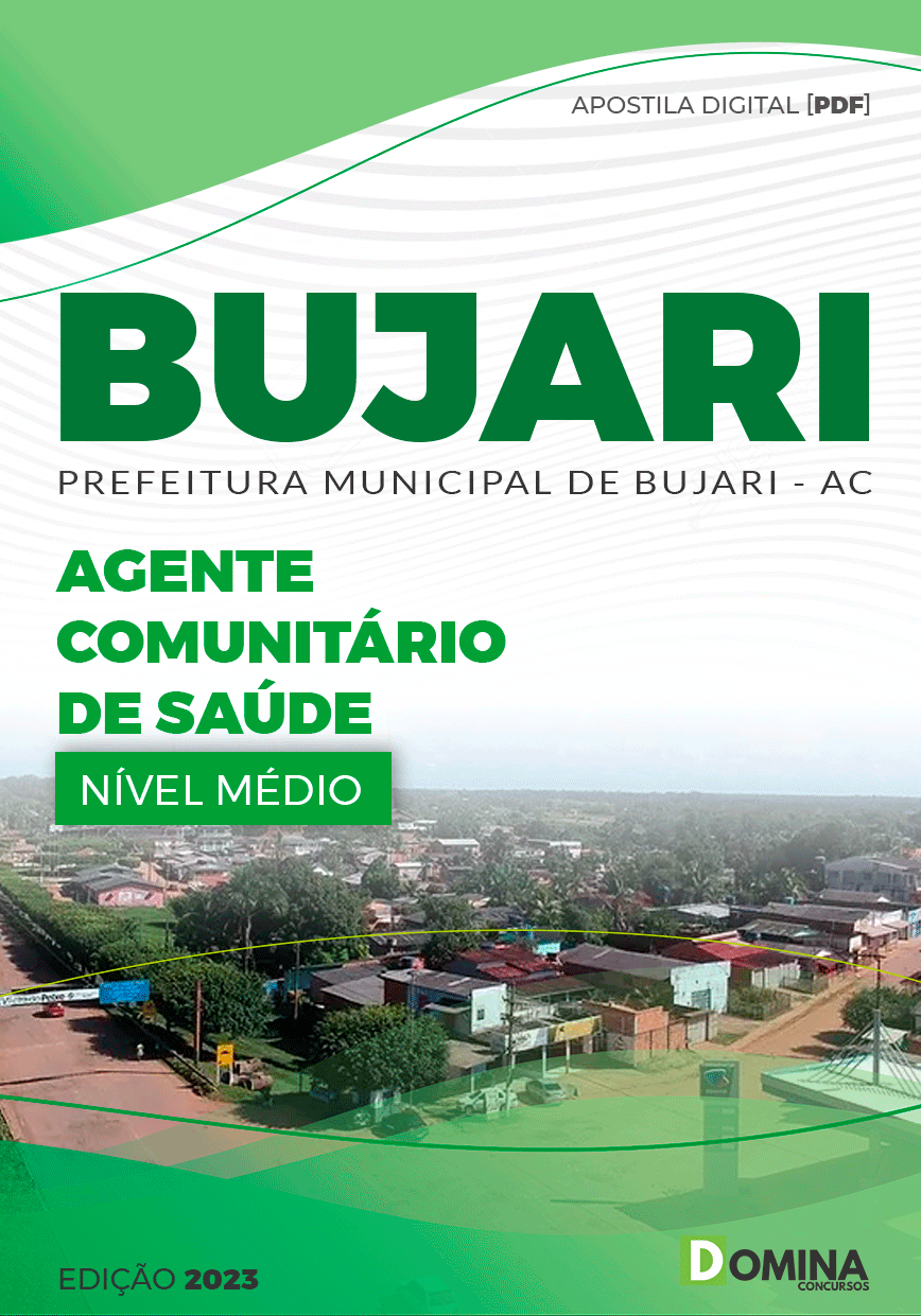 Apostila Concurso Pref Bujari AC 2023 Agente Comunitário Saúde