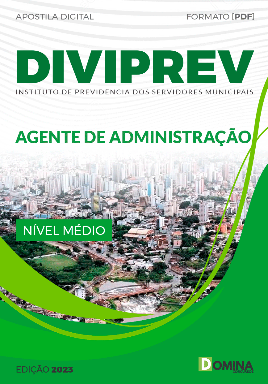 Apostila Diviprev Divinópolis MG 2023 Agente Administrativo