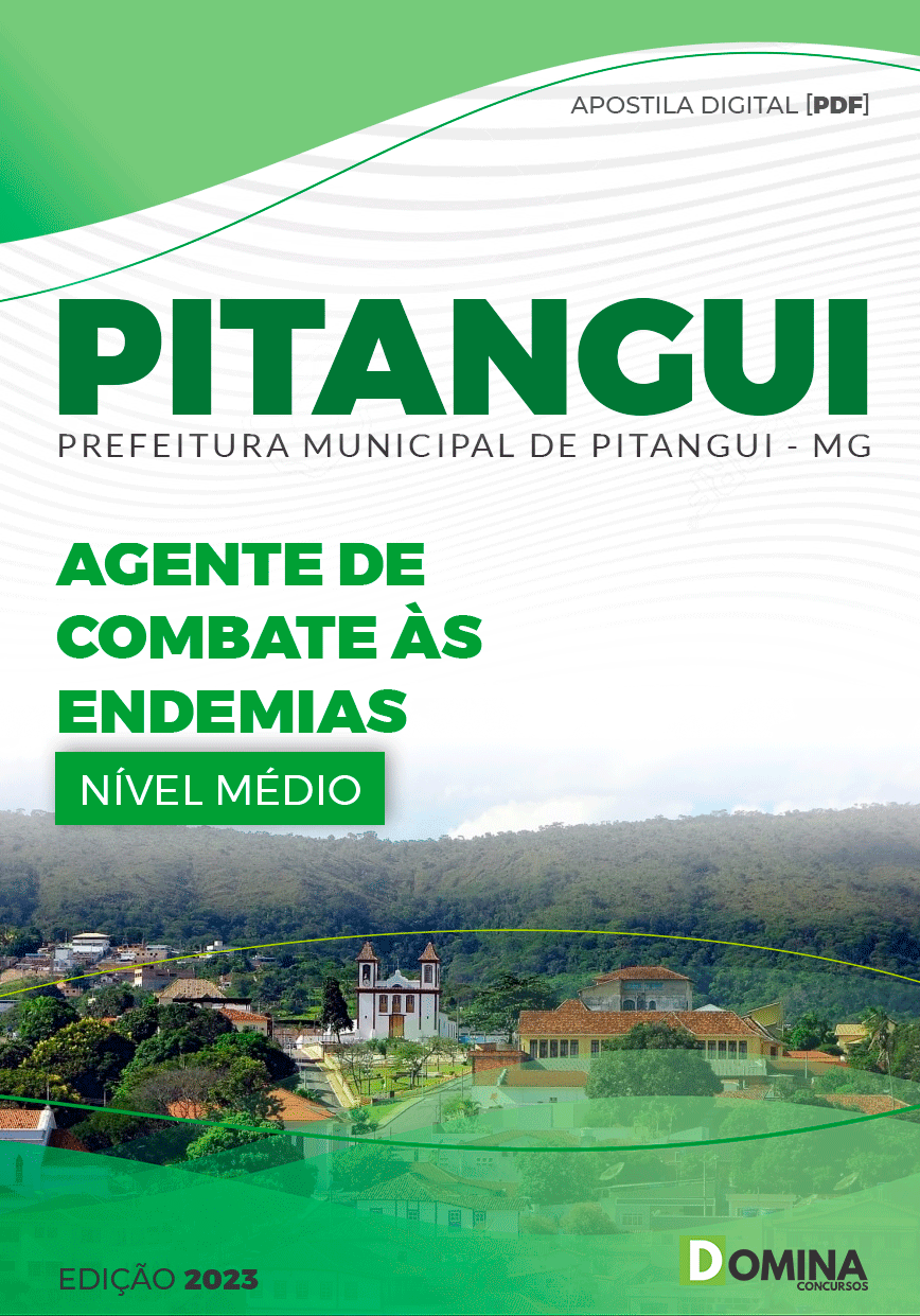 Apostila Pref Pitangui MG 2023 Agente Combate Endemias