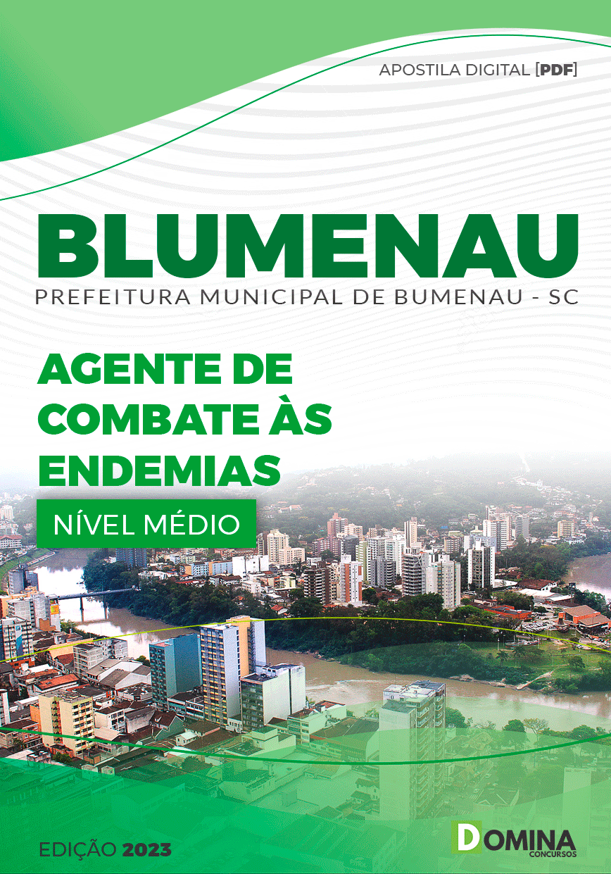 Apostila Pref Blumenau SC 2023 Agente Combate Endemias