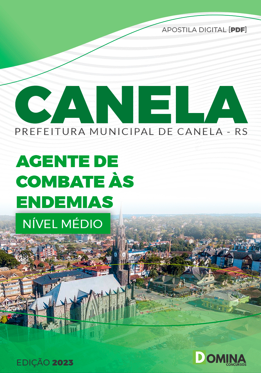 Apostila Pref Canela RS 2023 Agente Combate Endemias