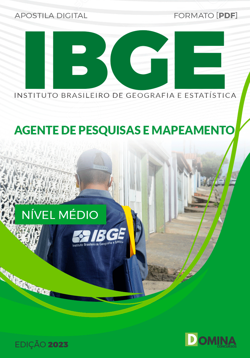 Apostila IBGE 2023 Agente Pesquisa Mapeamento