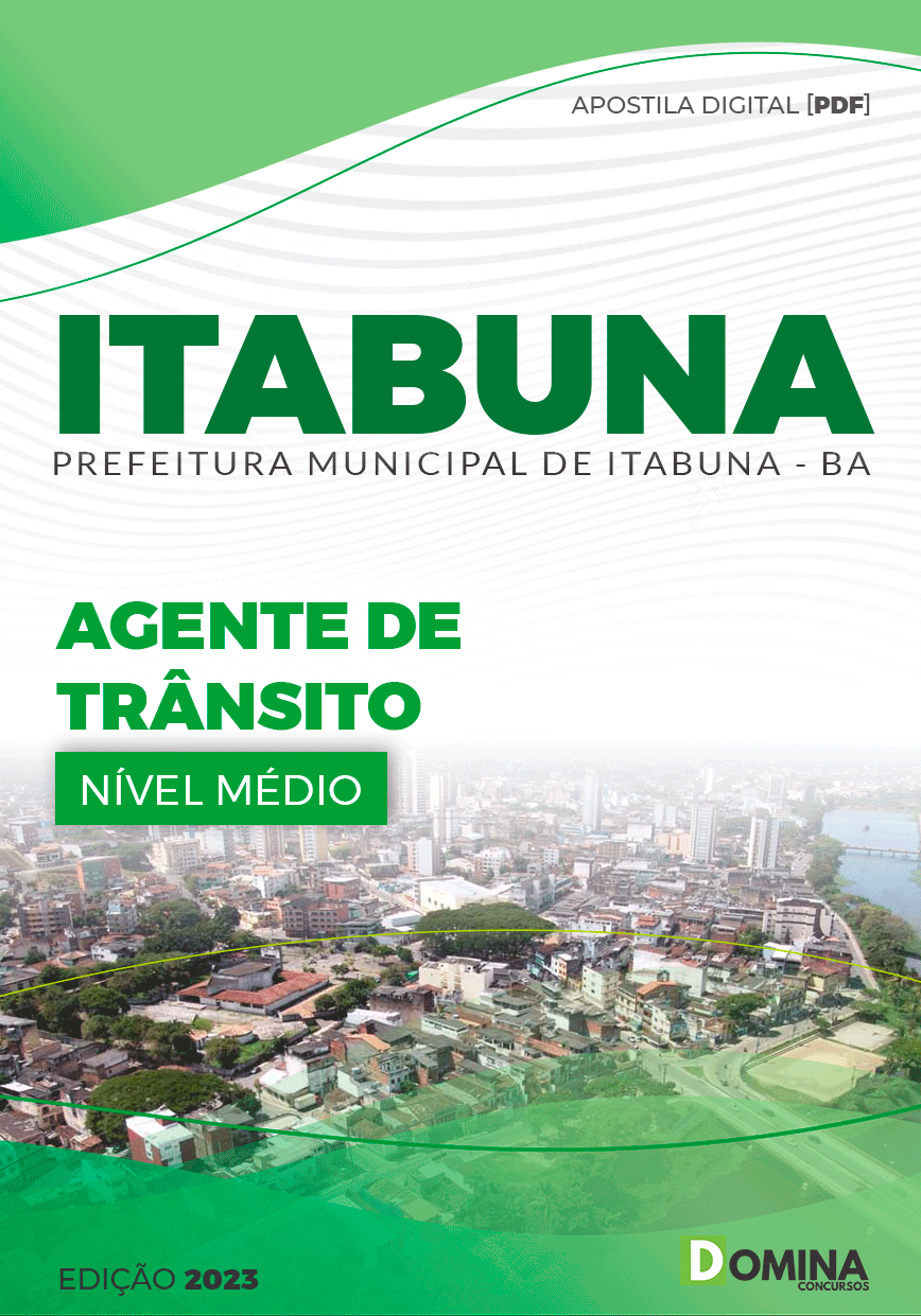 Apostila Concurso Pref Itabuna BA 2023 Agente Trânsito