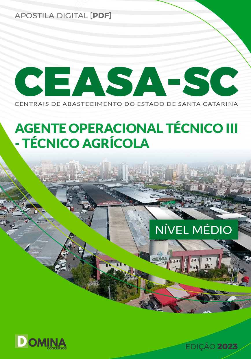 Apostila Concurso CEASA SC 2023 Agente Técnico Agrícola