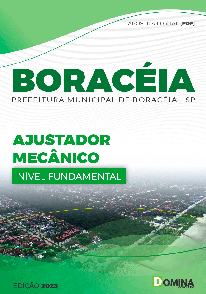 Apostila Pref Boracéia SP 2023 Ajustador Mecânico