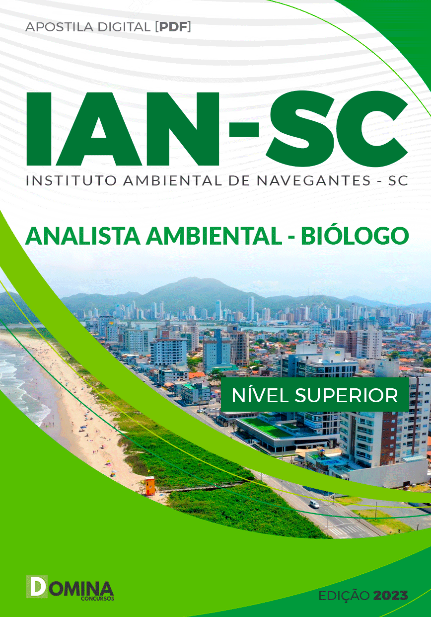Apostila IAN SC 2023 Analista Ambiental Biólogo