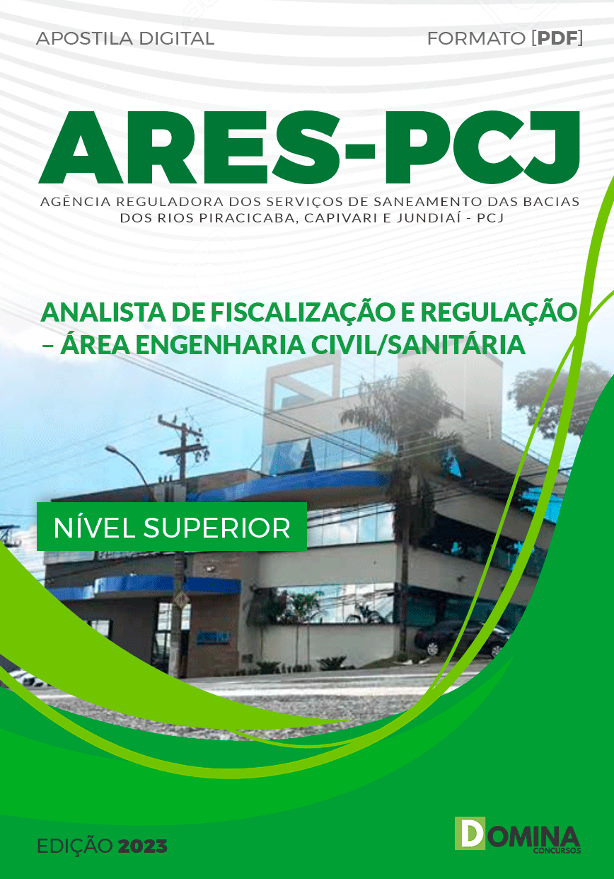 ARES PCJ SP 2023 Analista de Fiscalização Engenharia Civil