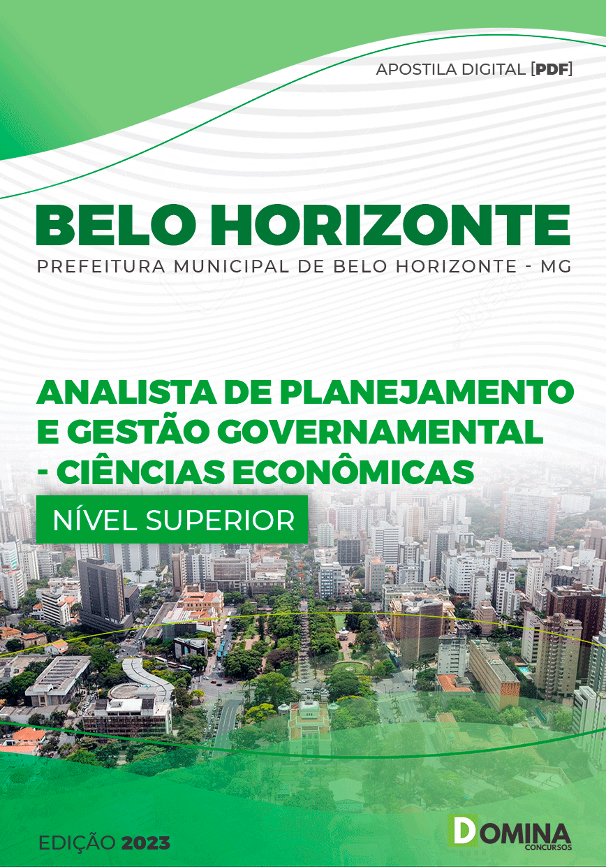 Apostila Pref Belo Horizonte MG 2023 Analista Ciências Computação