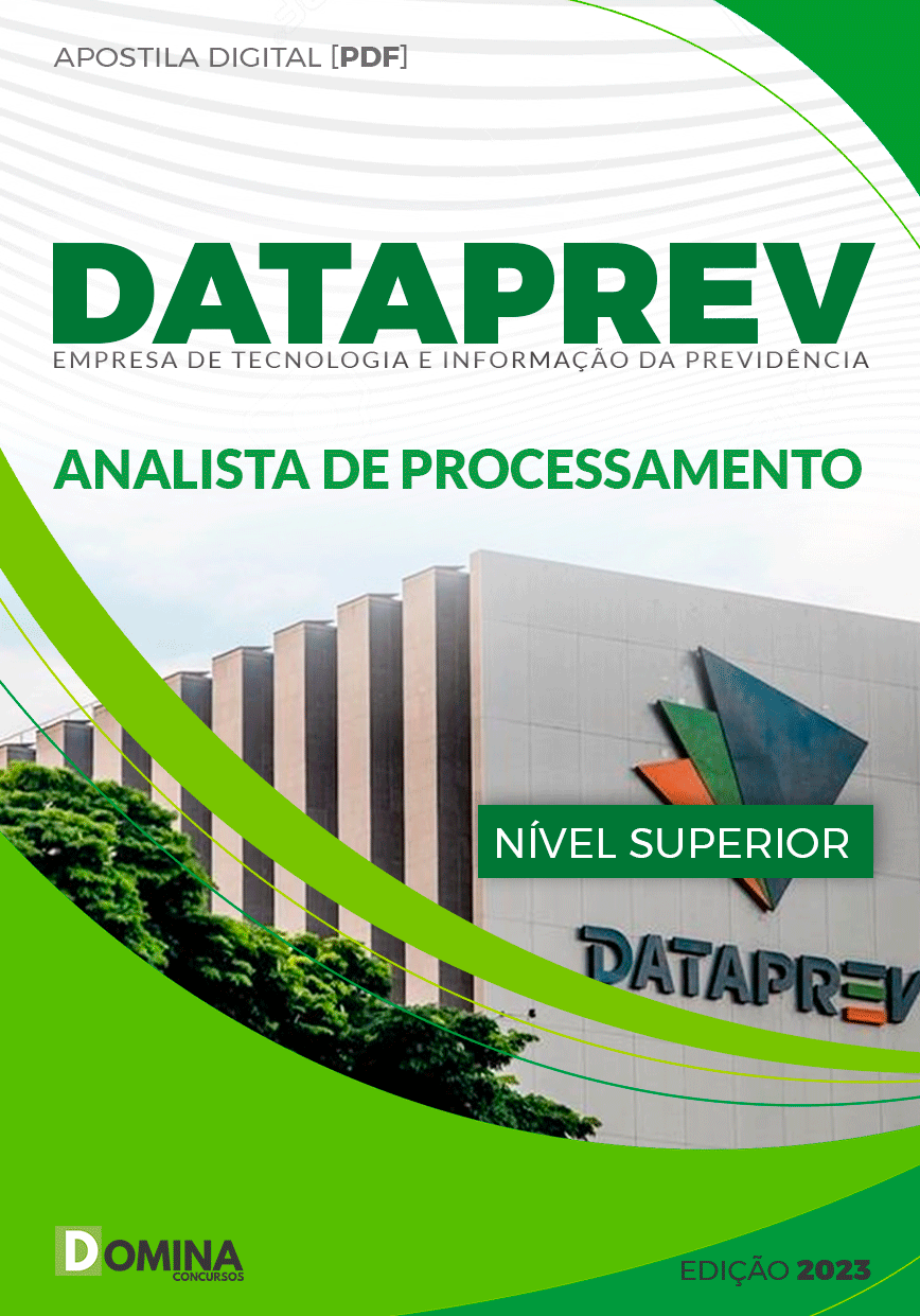 Apostila Concurso DATAPREV 2023 Analista Processamento