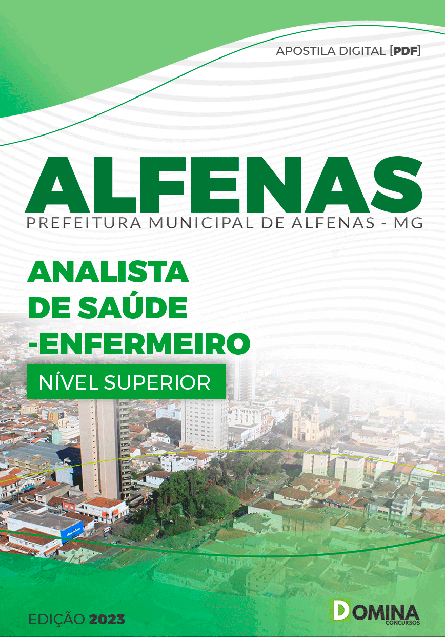 Apostila Processo Seletivo Pref Alfenas MG 2023 Enfermeiro