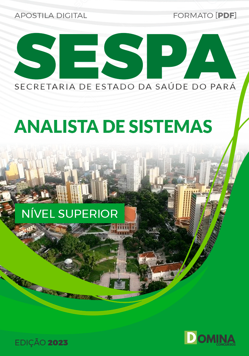 Apostila Concurso Público SESPA 2023 Analista Sistema