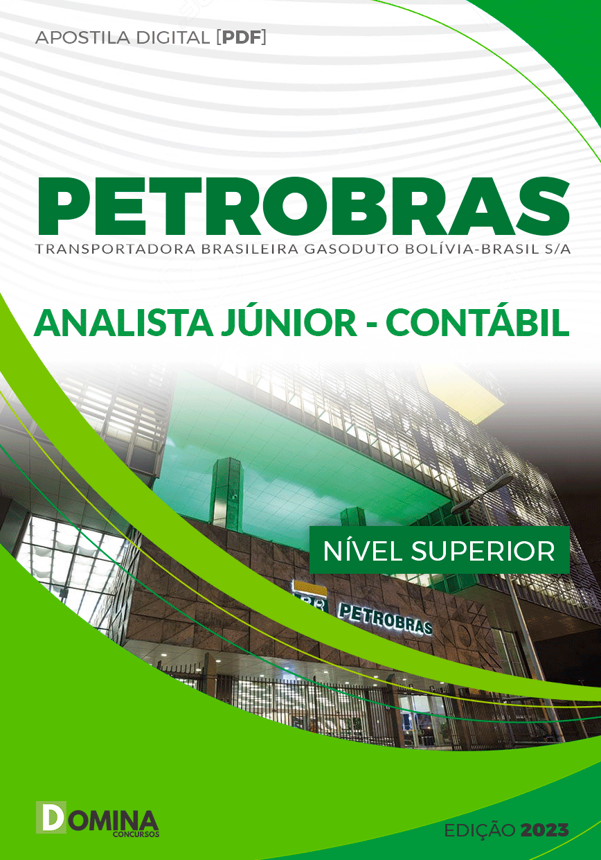 Apostila Petrobrás TBG 2023 Analista Júnior Contábil