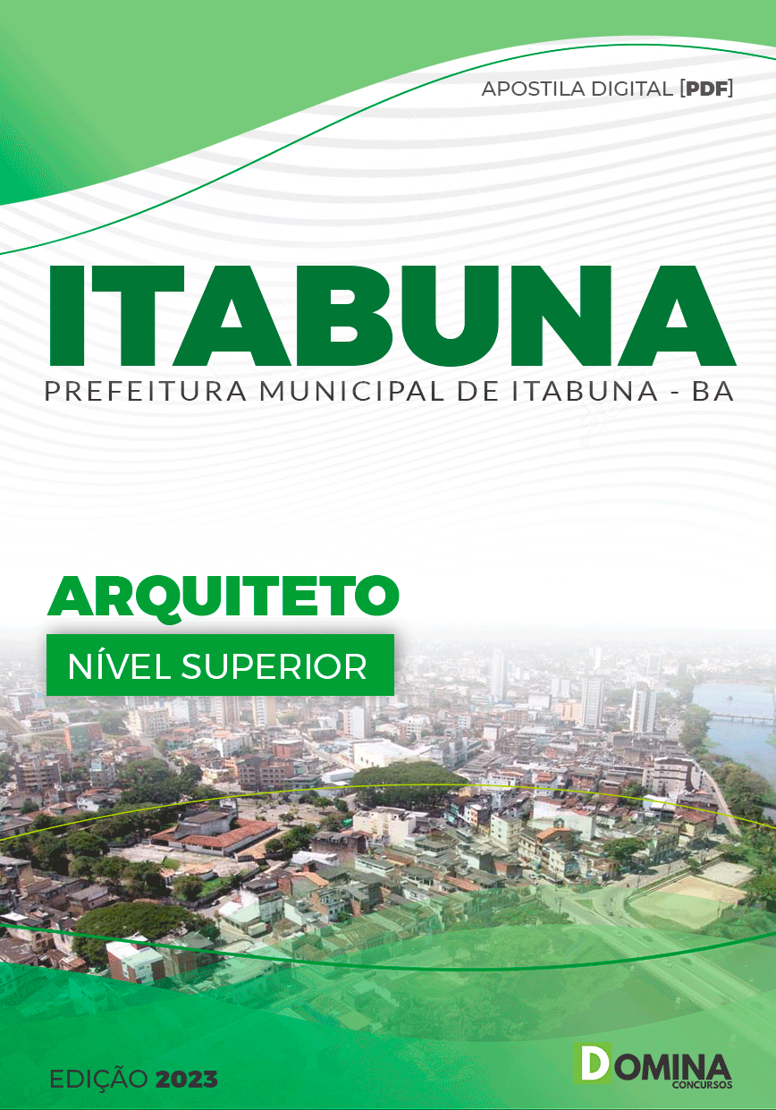 Apostila Concurso Pref Itabuna BA 2023 Arquiteto