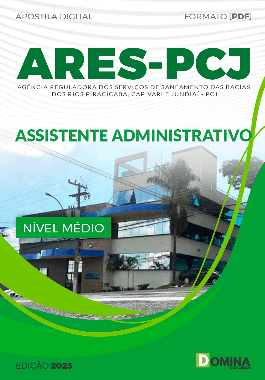 Apostila ARES PCJ SP 2023 Assistente Administrativo