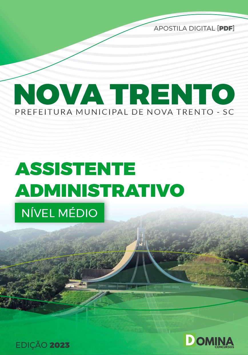 Apostila Concurso Pref Nova Trento SC 2023 Assistente Administrativo