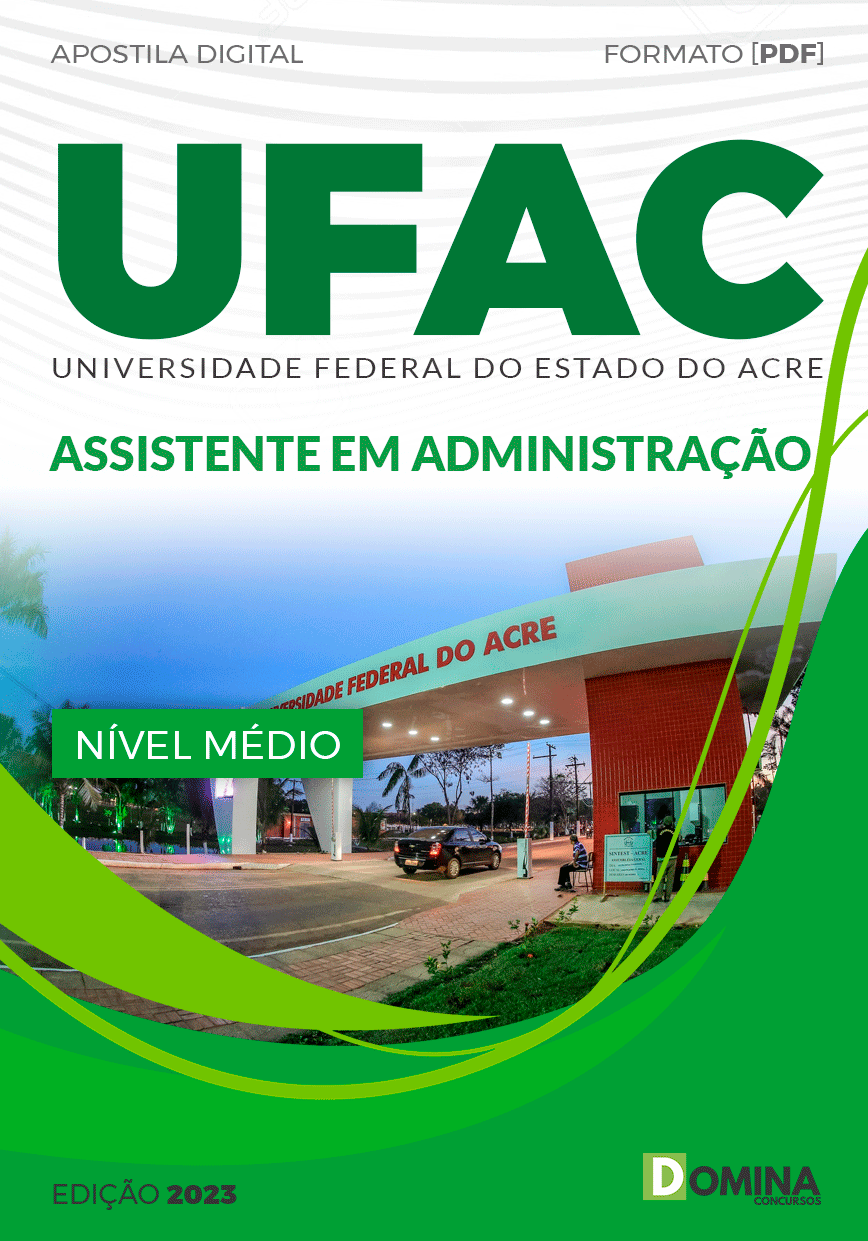 Apostila Concurso Público UFAC 2023 Assistente Administração