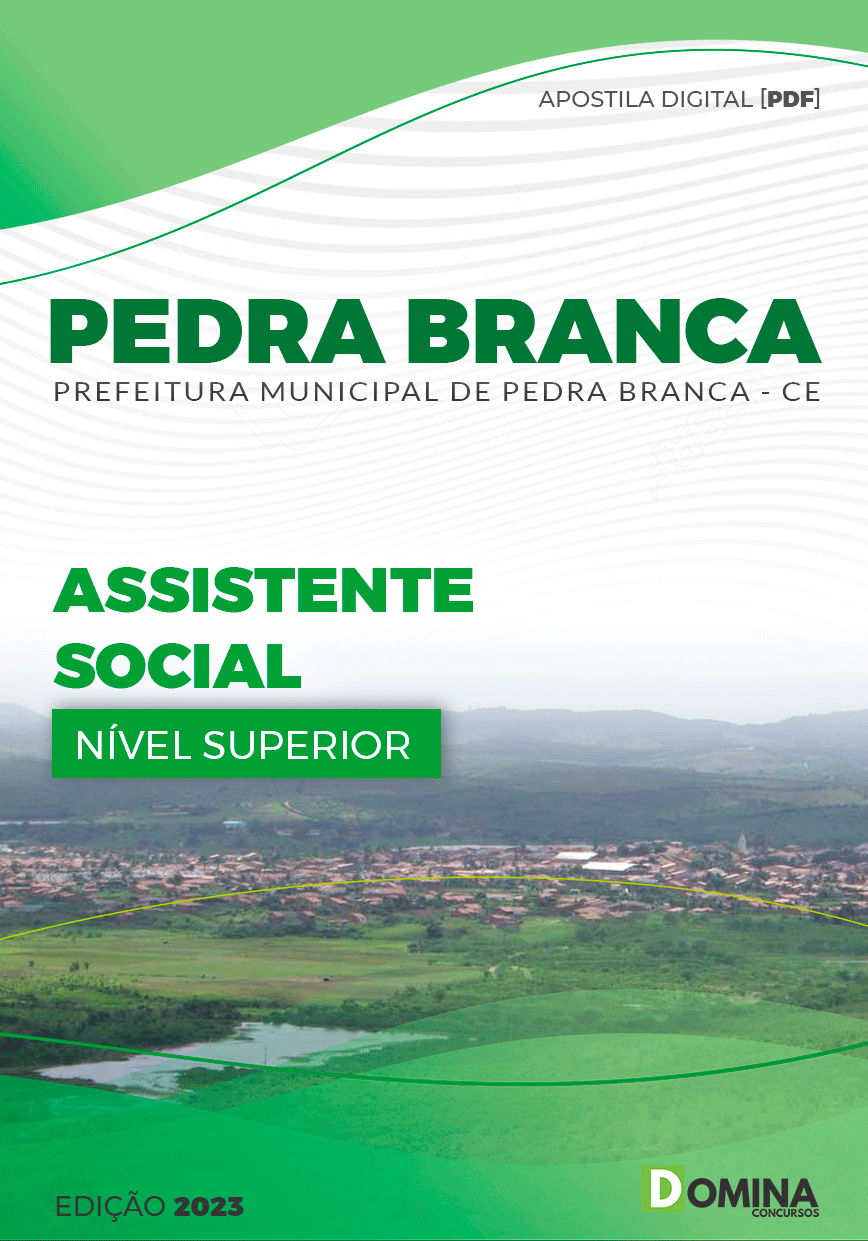 Apostila Pref Pedra Branca CE 2023 Assistente Social