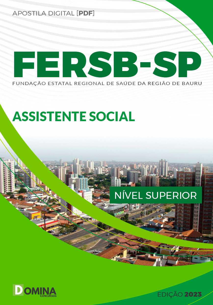 Apostila Concurso FERSB SP 2023 Assistente Social