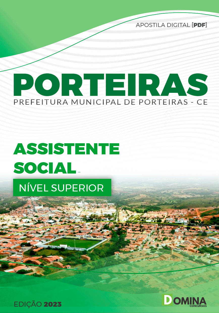 Apostila Concurso Pref Porteiras CE 2023 Assistente Social