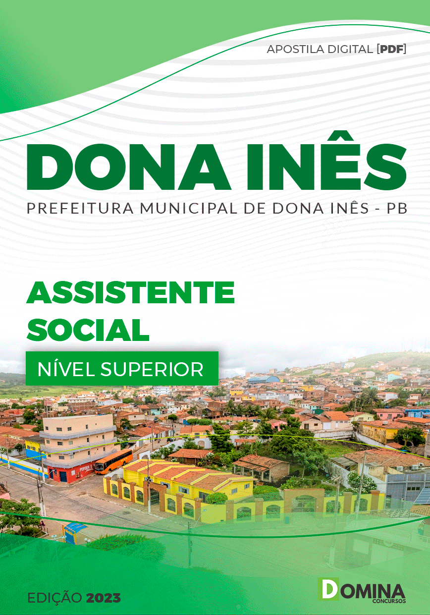 Apostila Concurso Pref Dona Inês PB 2023 Assistente Social