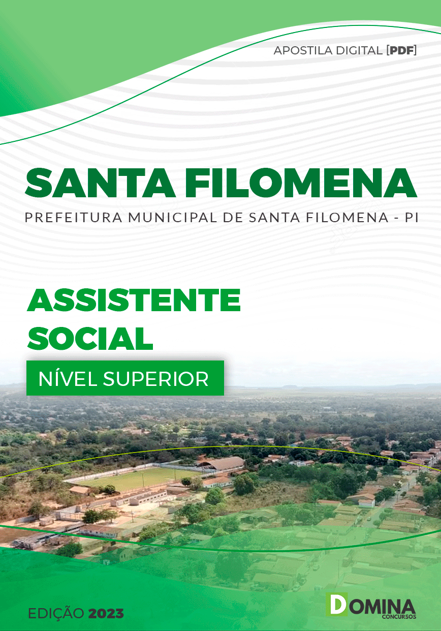 Apostila Pref Santa Filomena PI 2023 Assistente Social