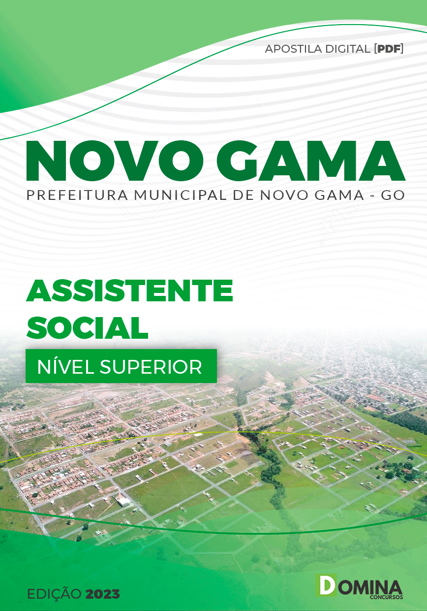 Apostila Pref Novo Gama GO 2023 Assistente Social